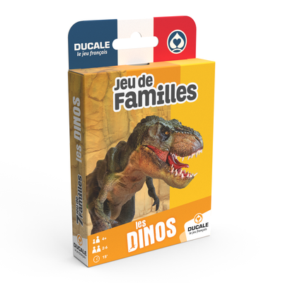 Jeu de 7 familles - Dinosaures