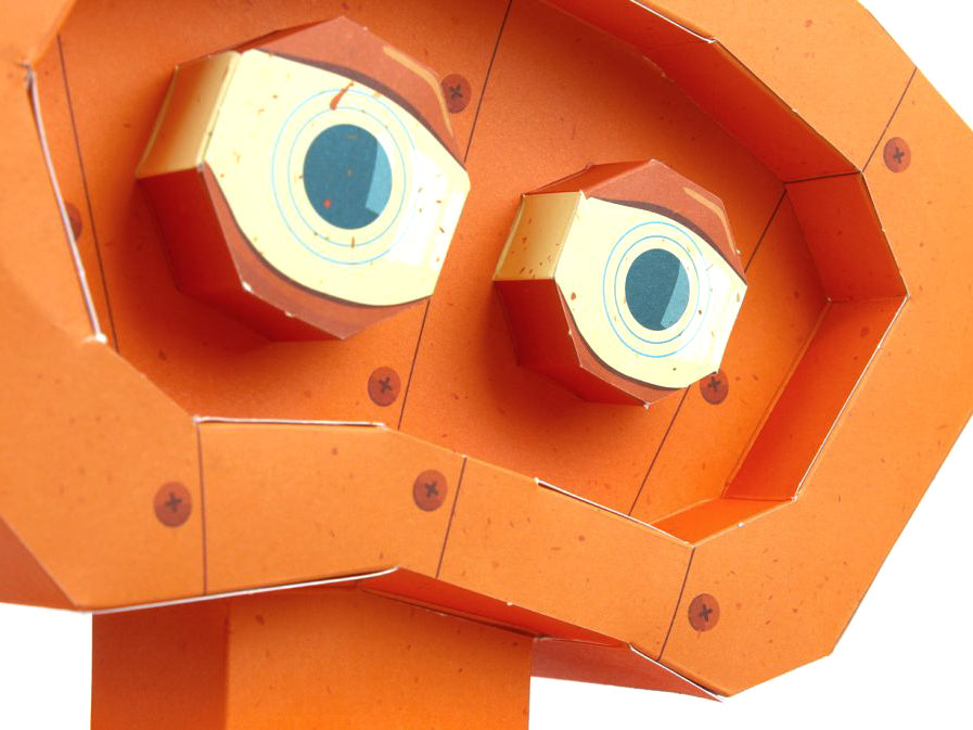 Le Robot en papier 3D