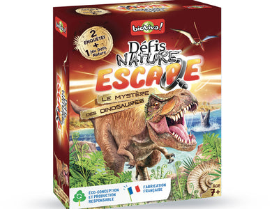 Défis nature Escape - Le mystère des dinosaures