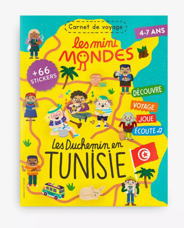Carnet de voyage Tunisie 4-7 ans