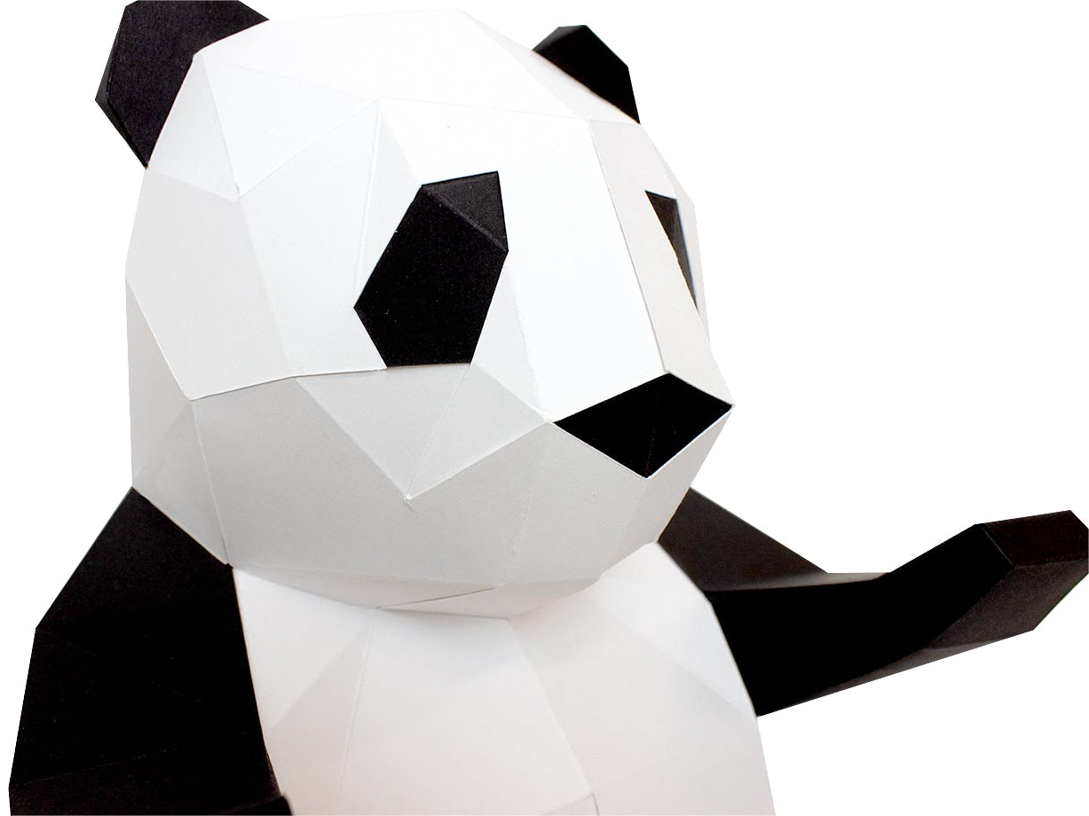 Le trophée papier Babies panda