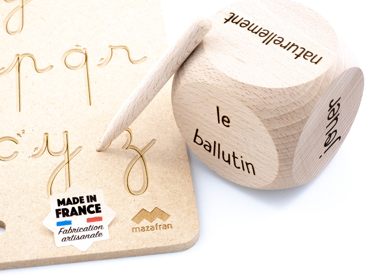 Tablette d'écriture montessori français