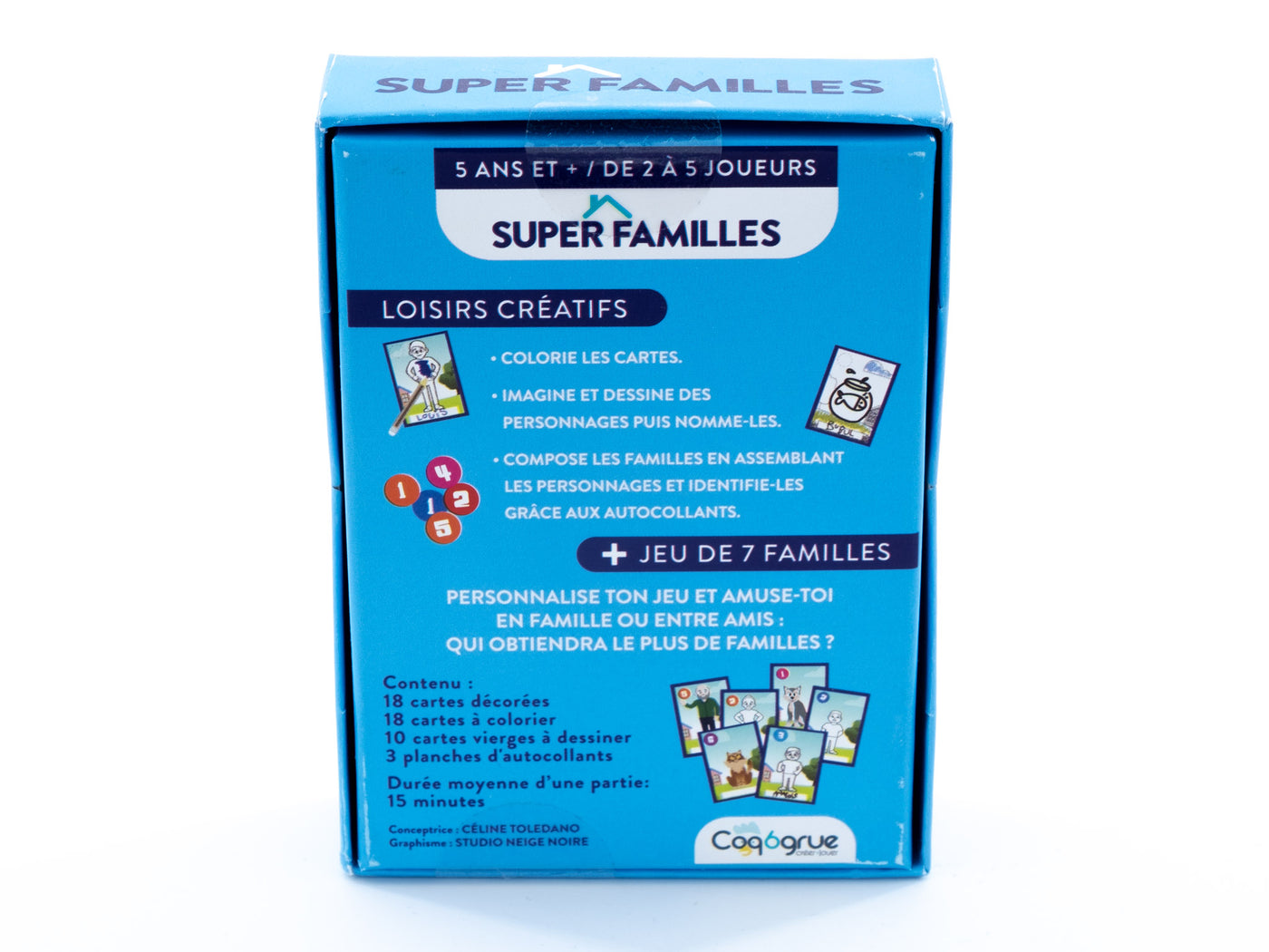 Super Familles - jeu 7 familles créatif