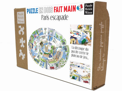 Le puzzle jeu Paris escapade