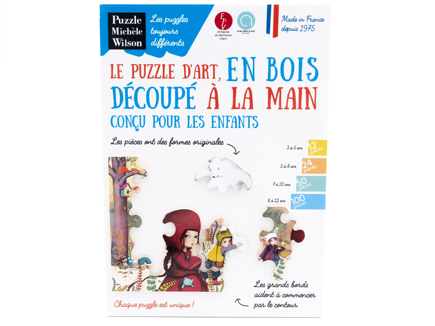 Carte de France département - 100 pièces