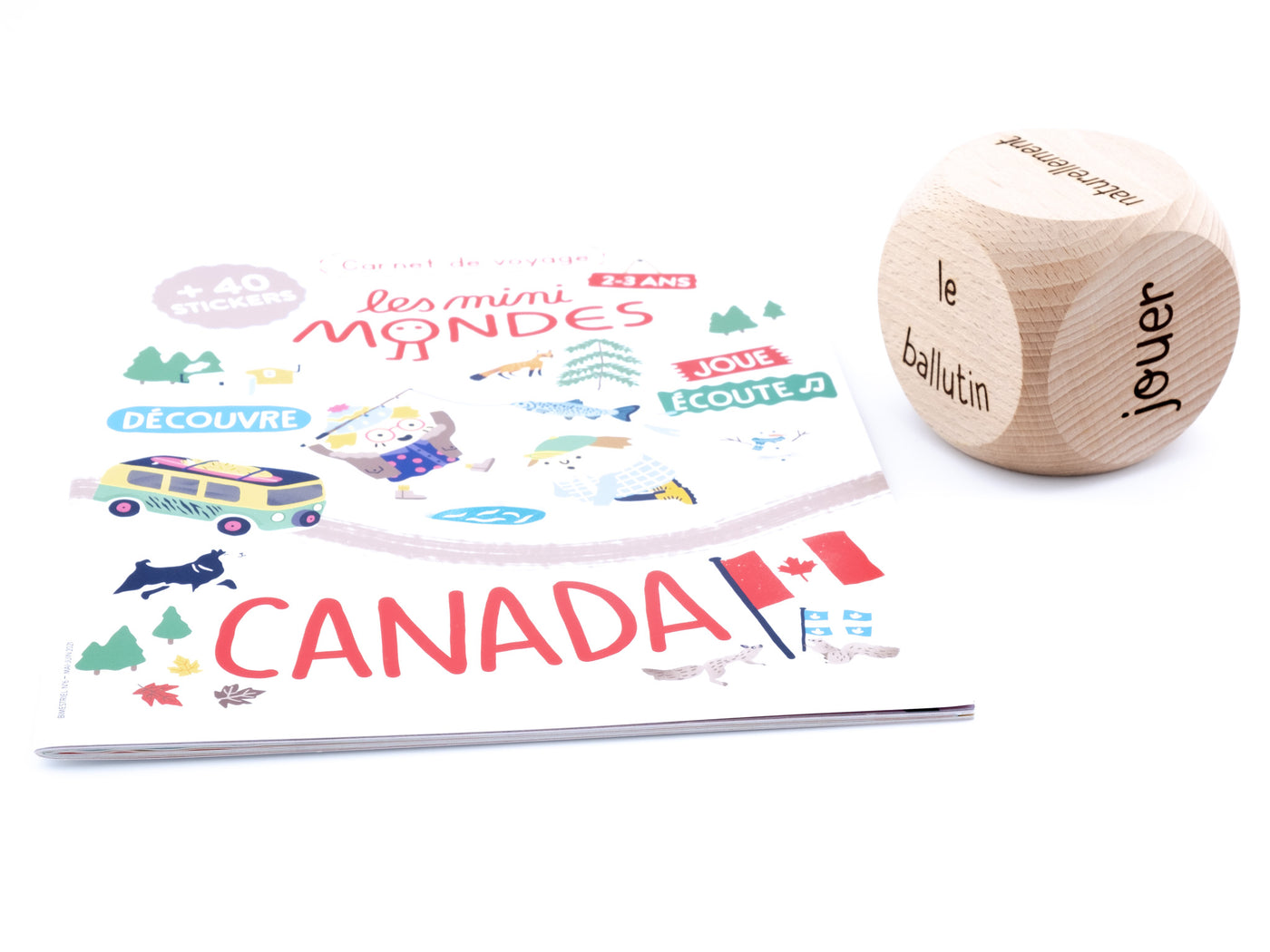 Carnet de voyage Canada 2-3 ans