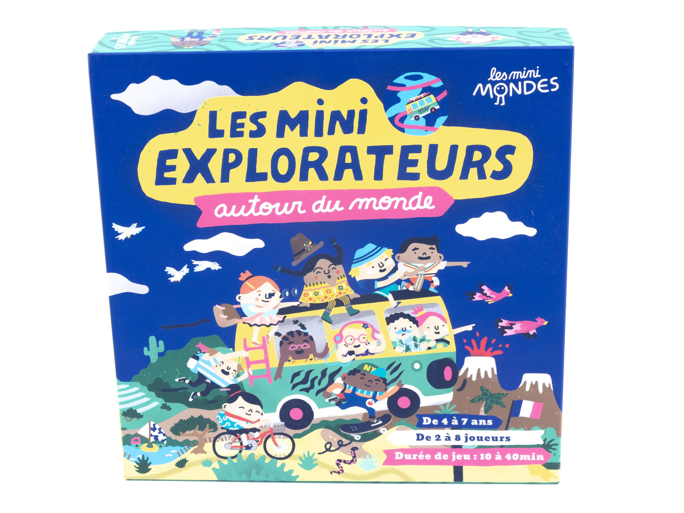 Jeu de plateau "Les Mini Explorateurs autour du Monde"