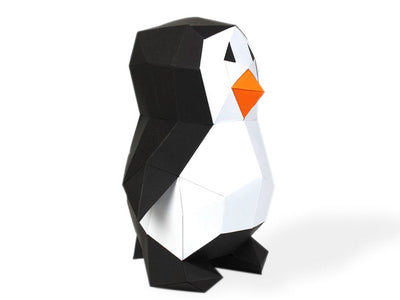 Le trophée papier Babies pingouin