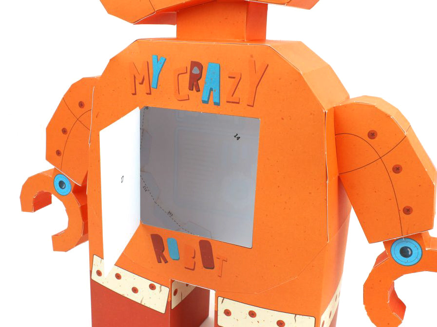 Le Robot en papier 3D